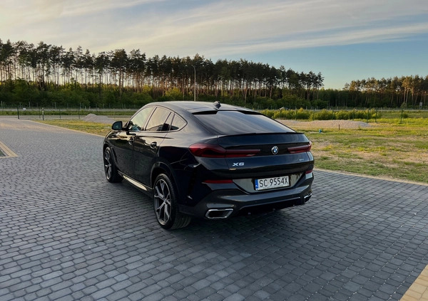 BMW X6 cena 273900 przebieg: 131000, rok produkcji 2020 z Warszawa małe 326